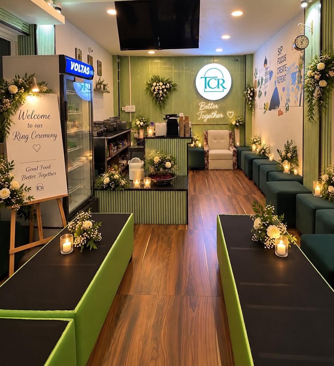 Cafe celebration at The Common Room